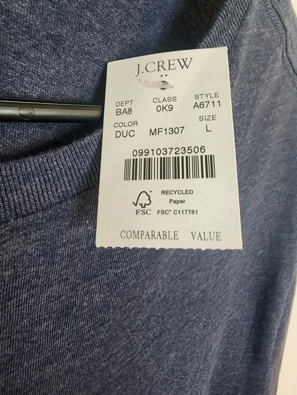 J Crew T-Shirt With Red Crab